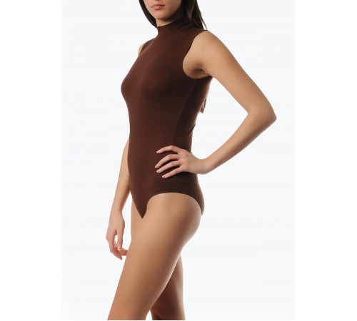 Жіноче боді сліпами Doreanse Cotton Basic арт. 12107-88 [Шоколадний]