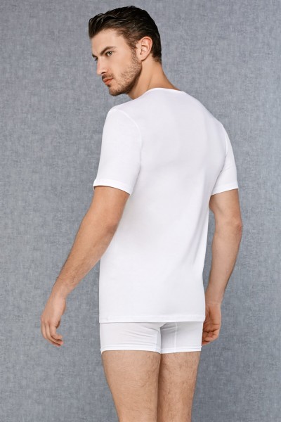 Чоловіча футболка Doreanse Cotton Basic арт. 2510-02 / Білий /