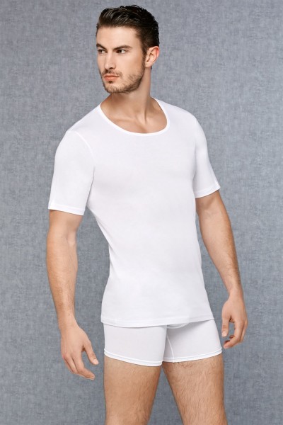 Чоловіча футболка Doreanse Cotton Basic арт. 2510-02 / Білий /