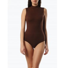 Женский боди слипами Doreanse Cotton Basic арт. 12107-88 [Шоколадный]
