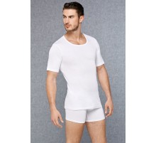 Чоловіча футболка Doreanse Cotton Basic арт. 2510-02 [Білий]